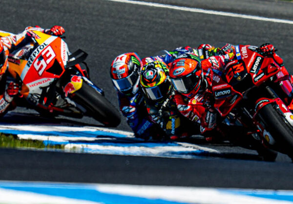 2022 MotoGP - Australia Pecco Bagnaia Marquez